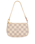 Mini Pochette, &pound;395, Handbags, Cream, Leather, Front view